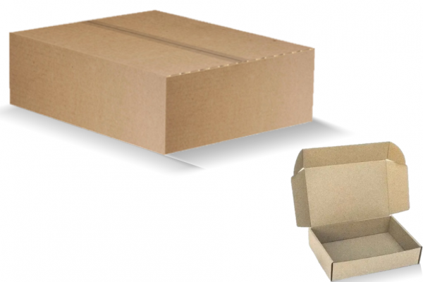 Короб самосборный 30х15х10 бурый от 100 шт.